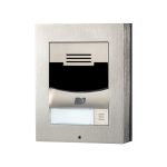 2N IP Solo with Camera Surface Mount - Brushed Nickel (inc frame) (Recommended with 9155068) - Image 4