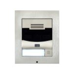 2N IP Solo with Camera Surface Mount - Brushed Nickel (inc frame) (Recommended with 9155068)