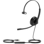Yealink UH34 Mono USB Headset with leatherette ear cushion (Teams Edition) - Image 2